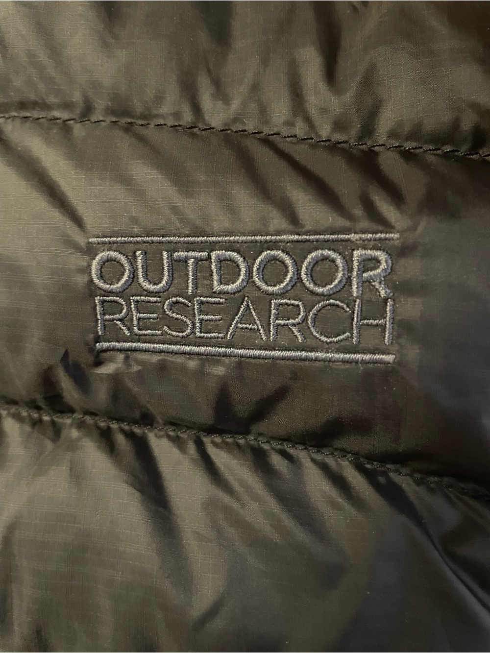 Outdoor Research OR Goose Down Vest Large Black - Picture 10 of 10